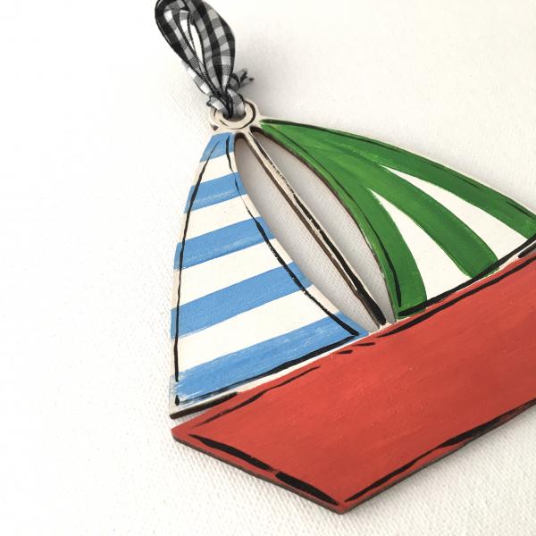 sailboat ornament picture