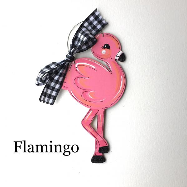 flamingo ornament