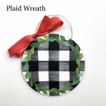 family wreath ornament