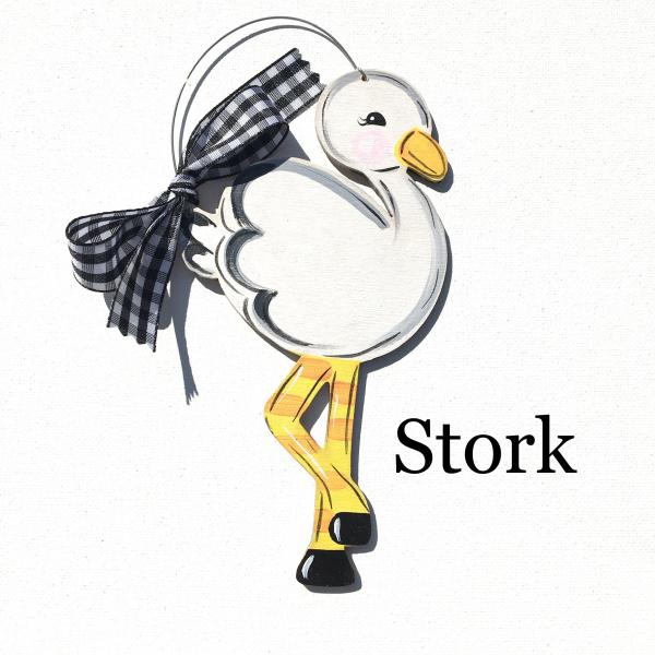 stork ornament picture