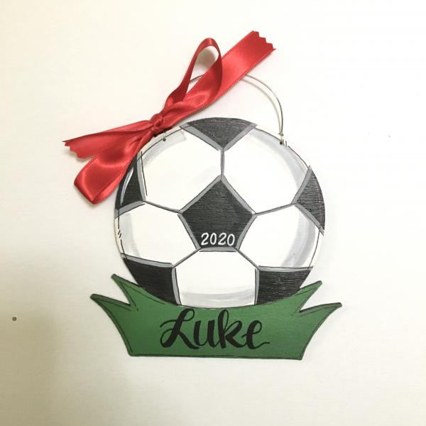 soccer ornament picture