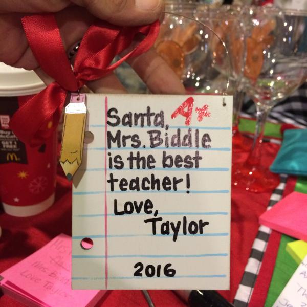 teacher ornament picture