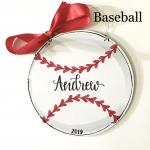 baseball ornament