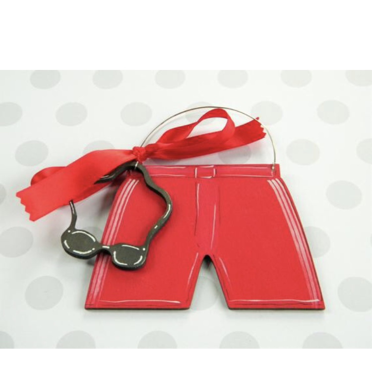 boy swim trunks ornament picture