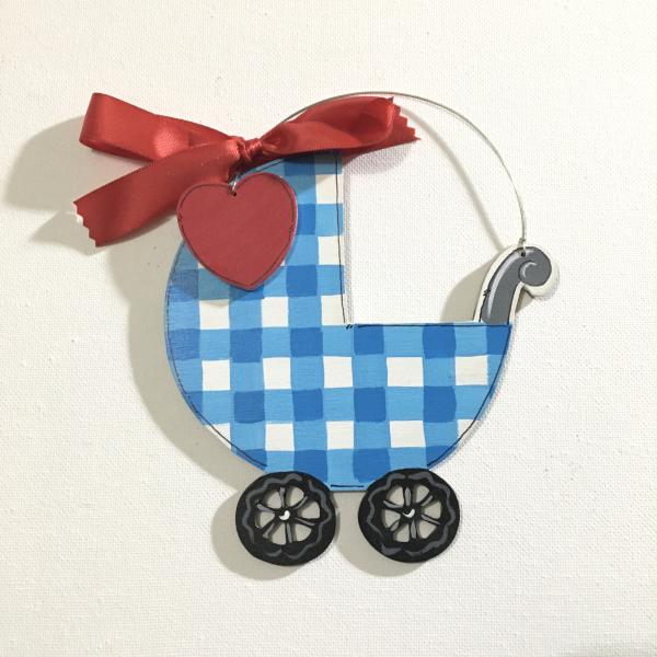 baby carriage ornament picture