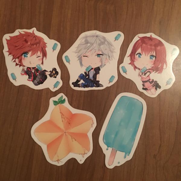 KH3 sticker pack picture