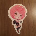 Mina Ashido sticker