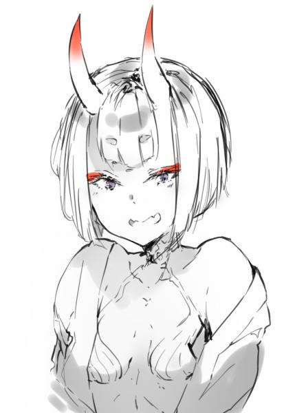 Shuten Douji postcard picture