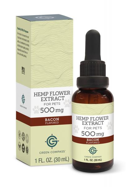 CBD Hemp Extract for Pets- 500 mg- Bacon Flavor picture