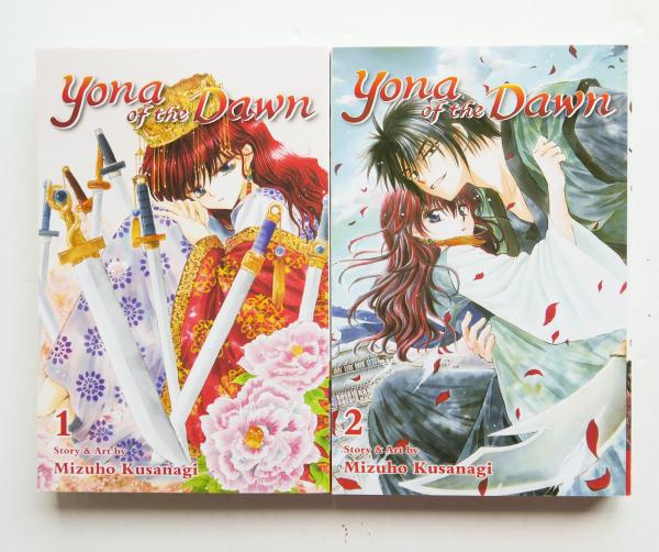 Yona of the Dawn Vol. 1 & 2 Mizuho Kusanagi Viz Media Manga Book Lot
