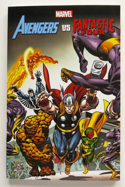 Avengers Vs Fantastic Four Marvel Graphic Novel Comic Book