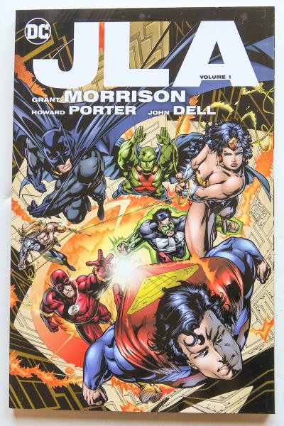 JLA Deluxe Edition Vol. 1 DC Comics Graphic Novel Comic Book