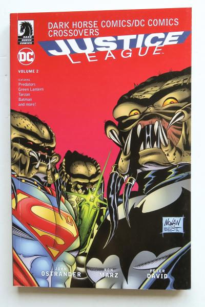 Justice League Vol. 2 Dark Horse DC Comics Crossovers Graphic Novel Book
