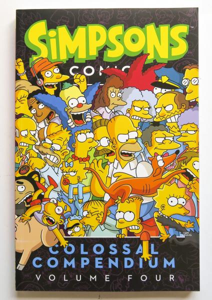 Simpsons Comics Colossal Compendium Vol. 4 Bongo Graphic Novel Comic Book