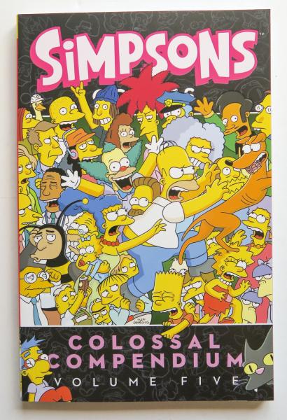 Simpsons Comics Colossal Compendium Vol. 5 Bongo Graphic Novel Comic Book