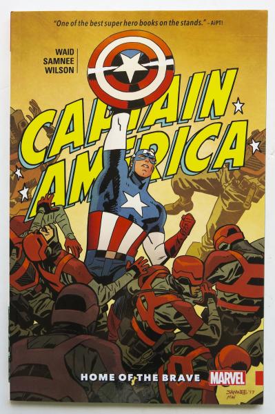 Captain America Home of the Brave Marvel Graphic Novel Comic Book