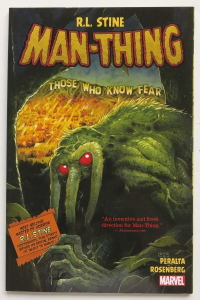 Man-Thing by R.L. Stine Marvel Graphic Novel Comic Book