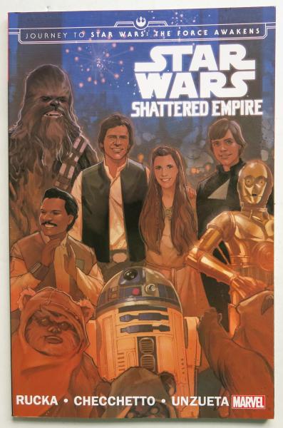 Star Wars Shattered Empire Journey To Star Wars The Force Awakens Marvel Graphic Novel Comic Book