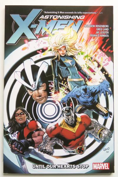 Astonishing X-Men Until Our Hearts Stop Marvel Graphic Novel Comic Book