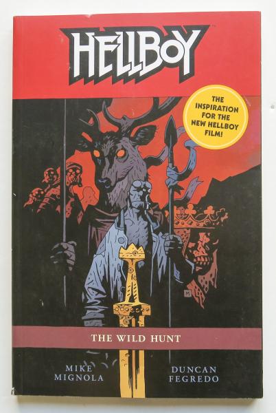 Hellboy The Wild Hunt Dark Horse Graphic Novel Comic Book