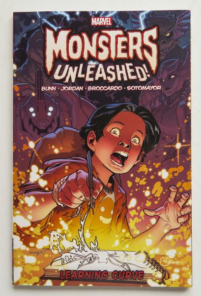 Monsters Unleashed Vol. 2 Learning Curve Marvel Graphic Novel Comic Book