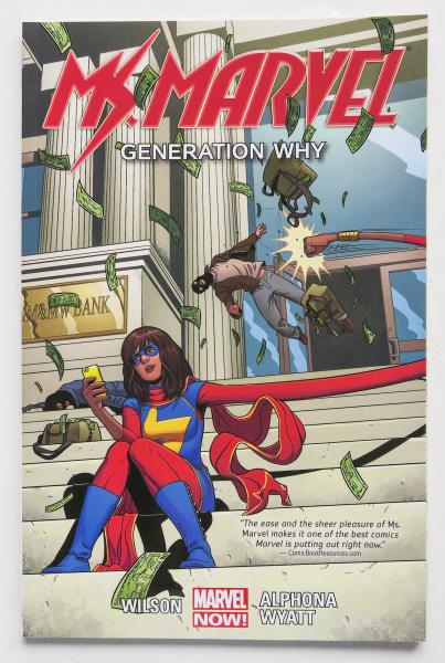 Ms. Marvel Generation Why Vol. 2 Marvel Now Graphic Novel Comic Book