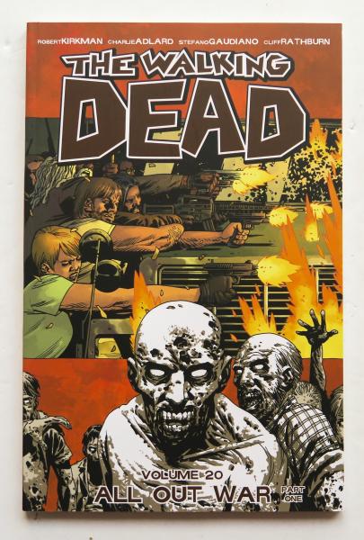 The Walking Dead Vol. 20 All Out War Part One Image Graphic Novel Comic Book
