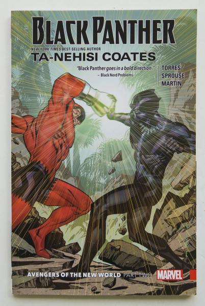 Black Panther Avengers of the New World Part Two Vol. 5 Marvel Graphic Novel Comic Book