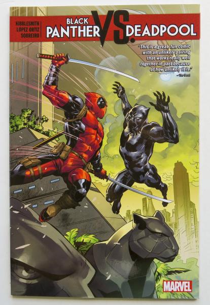 Black Panther Vs. Deadpool Marvel Graphic Novel Comic Book