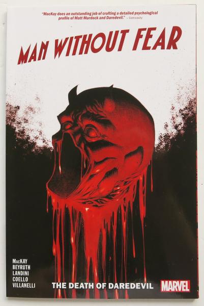 Man Without Fear The Death of Daredevil Marvel Graphic Novel Comic Book