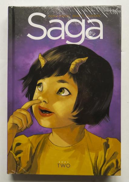 Saga Book Two 2 Vaughan Staples Image Graphic Novel Comic Book