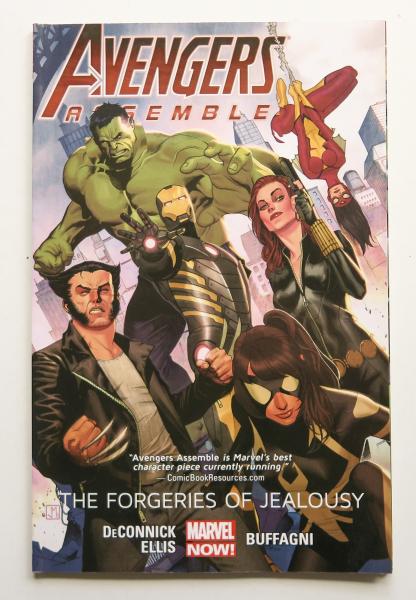 Avengers Assemble The Forgeries of Jealousy Marvel Now Graphic Novel Comic Book