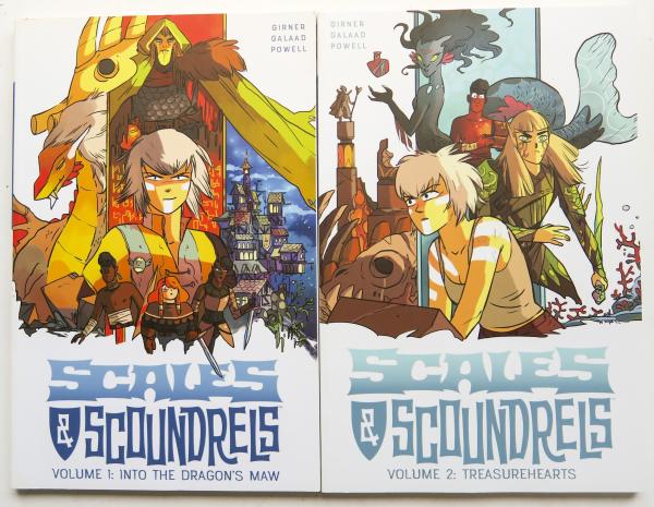 Scales & Scoundrels Vol. 1 & 2 mage Graphic Novel Comic Book