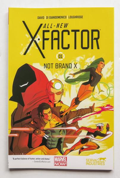 All-New X-Factor Vol. 1 Not Brand X Marvel Now Graphic Novel Comic Book