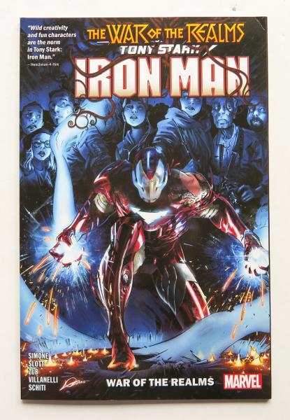 The War of the Realms Tony Stark Iron Man Marvel Graphic Novel Comic Book