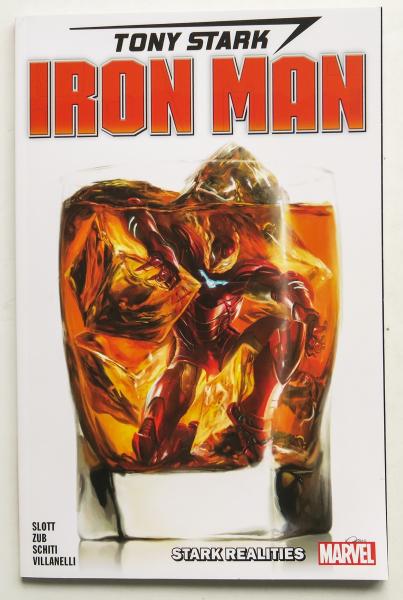 Tony Stark Iron Man Stark Realities Vol. 2 Marvel Graphic Novel Comic Book