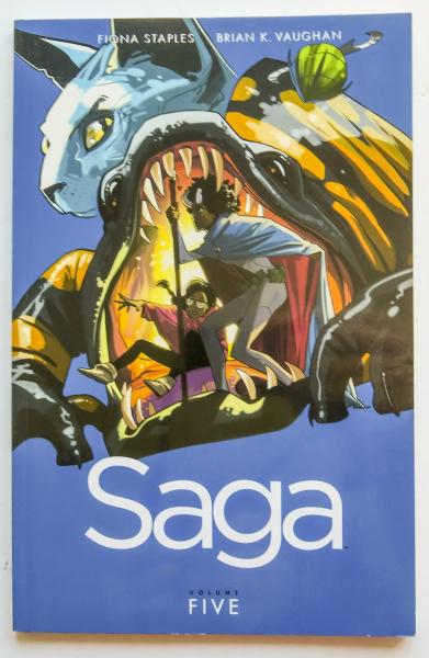 Saga Vol. 5 Image Graphic Novel Comic Book