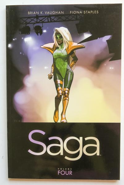 Saga Vol. 4 Image Graphic Novel Comic Book