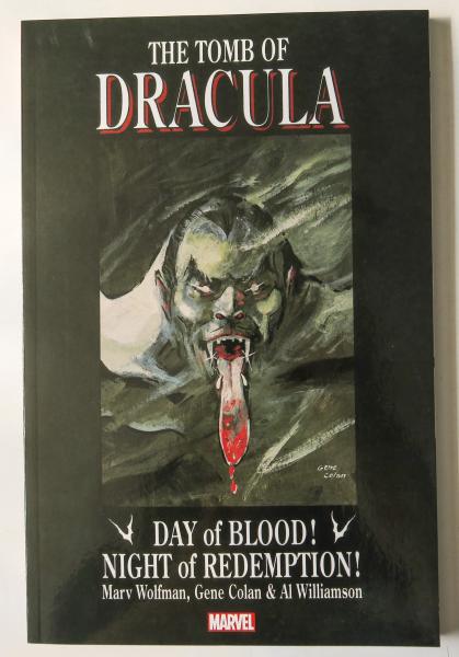 The Tomb of Dracula Day of Blood Night of Redemption Marvel Graphic Novel Comic Book