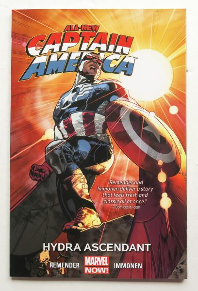 All-New Captain America Vol. 1 Hydra Ascendant Marvel Now Graphic Novel Comic Book