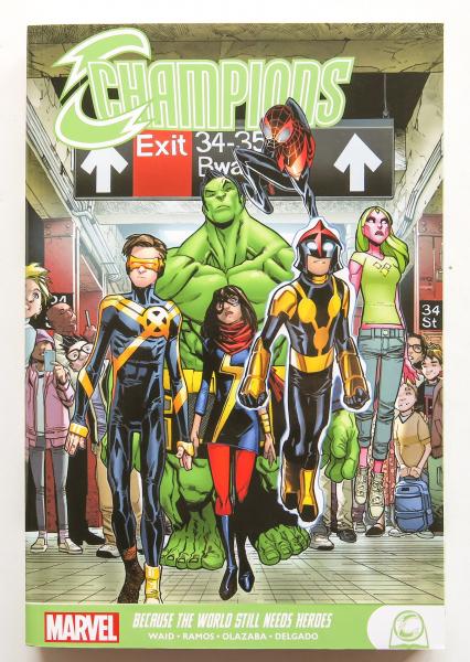 Champion Because The World Still Needs Heroes Marvel Graphic Novel Comic Book