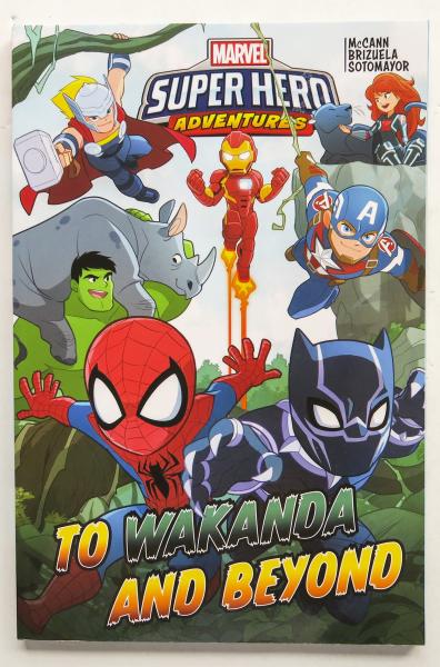 Marvel Super Hero Adventures To Wakanda and Beyond Graphic Novel Comic Book