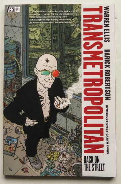 Transmetropolitan Vol. 1 Back On The Street Vertigo Graphic Novel Comic Book
