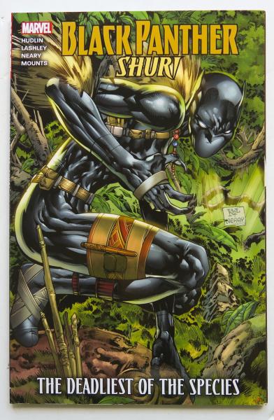 Black Panther Shuri The Deadliest of the Species Marvel Graphic Novel Comic Book
