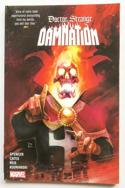 Doctor Strange Damnation Marvel Graphic Novel Comic Book