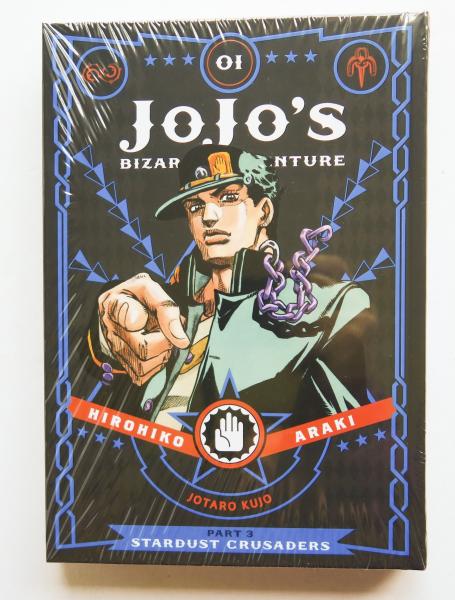 JoJo's Bizarre Adventure Part 3 Vol. 1 Stardust Crusaders Jotaro Kujo Hirohiko Araki Shonen Jump Viz Media Manga Book