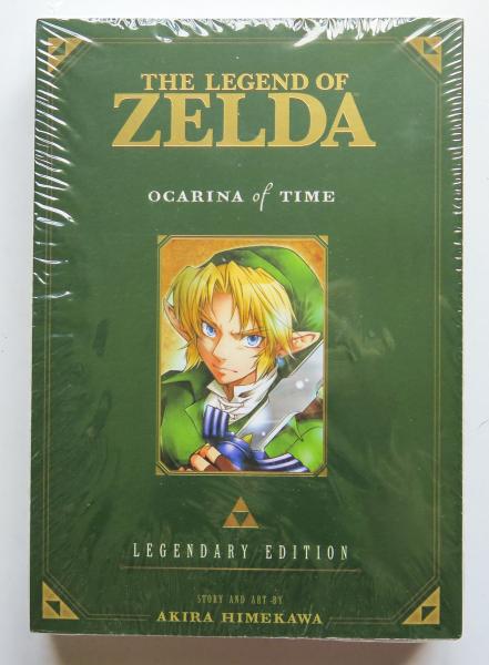 The Legend of Zelda Ocarina of Time Legendary Edition Viz Media Manga Book