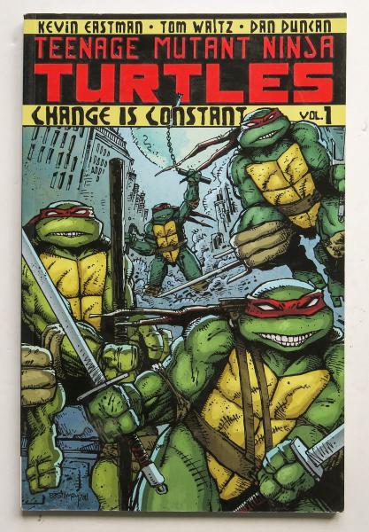 Teenage Mutant Ninja Turtles Vol. 1 Change Is Constant IDW Graphic Novel Comic Book