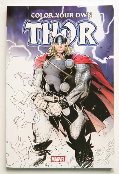 Color Your Own Thor Marvel Coloring Book