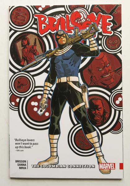 Bullseye The Colombian Connection Marvel Graphic Novel Comic Book